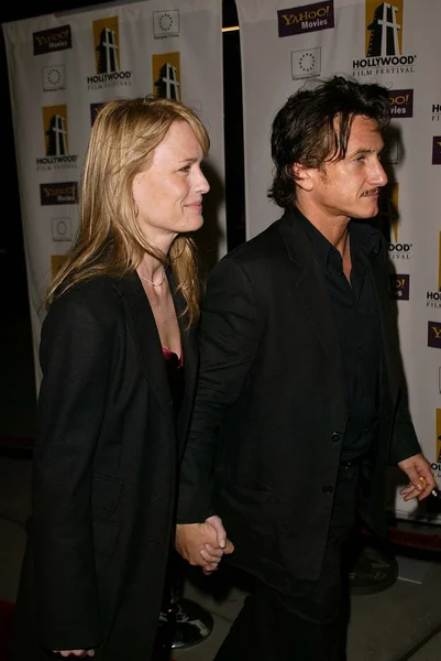 Robin Wright Penn e Sean Penn — Fotografia de Stock