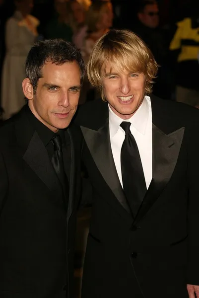 Ben stiller och owen wilson — Stockfoto