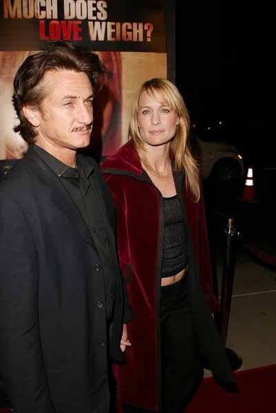 Sean penn och robin wright penn — Stockfoto