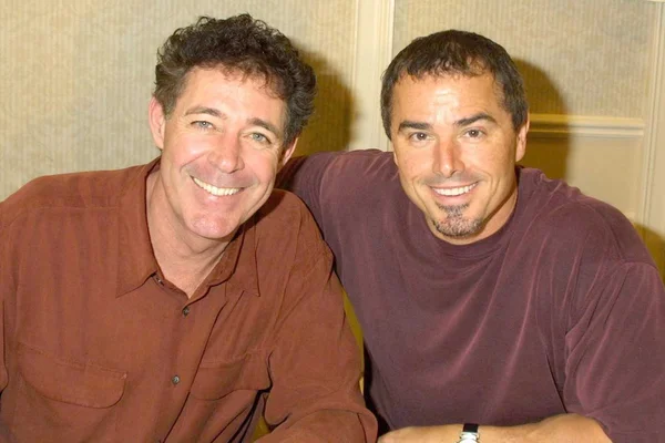 Barry Williams and Christopher Knight — Stock Photo, Image