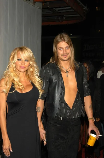 Pamela anderson en kid rock — Stockfoto