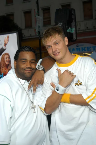 Fred jerkins och nick carter — Stockfoto