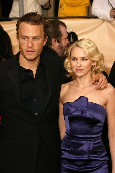 Heath ledger och naomi watts — Stockfoto