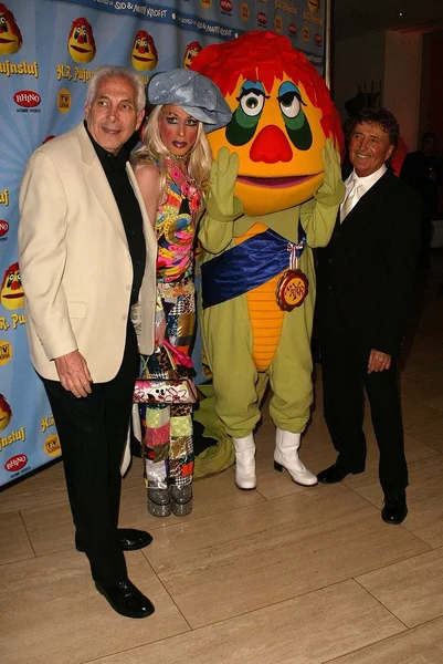 Marty Krofft, Alexis Arquette and Sid Krofft — Stock Photo, Image