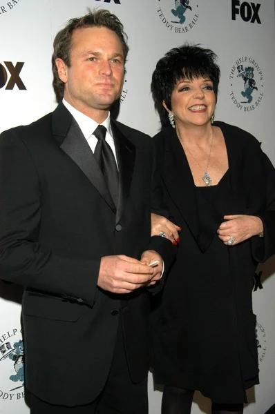 Liza minnelli und sam harris — Stockfoto