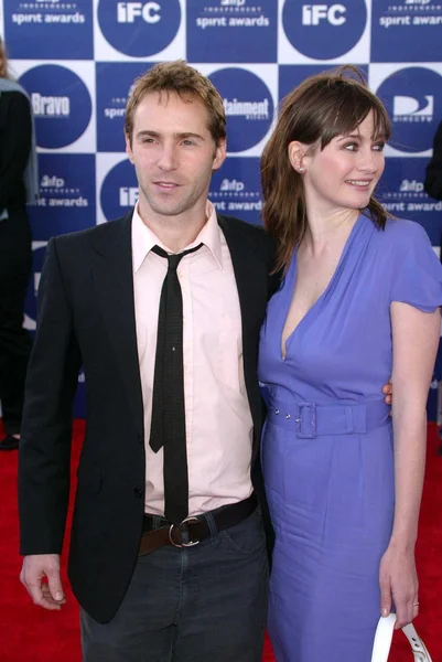 Alessandro nivola i emily mortimer — Zdjęcie stockowe