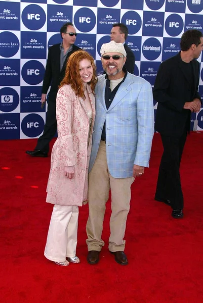 Joe Pantoliano and date — Stock Photo, Image