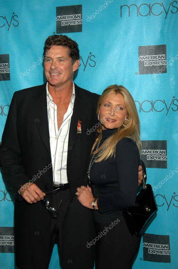 David Hasselhoff Und Frau Pamela Redaktionelles Stockfoto C S Bukley 17481105
