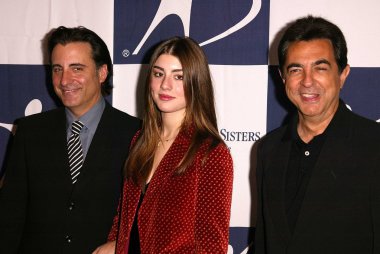 Andy garcia, kızı dominik garcia-lorido ve joe mantegna