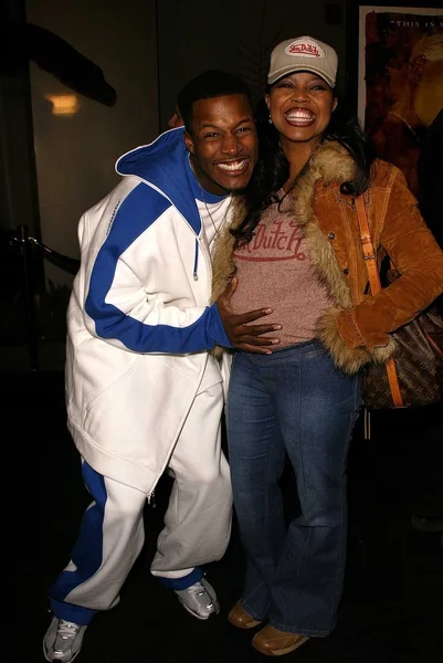 Flex Alexander e Shanice — Foto Stock