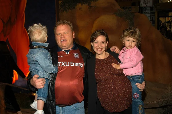 Larry Joe Campbell and family — Stock Photo, Image