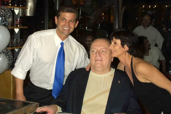 Sharon Mitchell, Jeff Stryker and Larry Flynt — Stock Photo, Image
