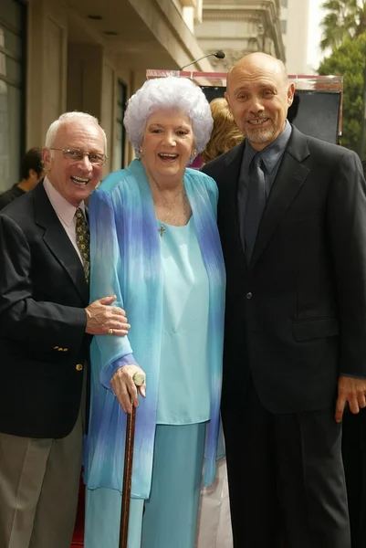 Don Potter, Carmen Zapata and Hector Elizondo — Stock Photo, Image