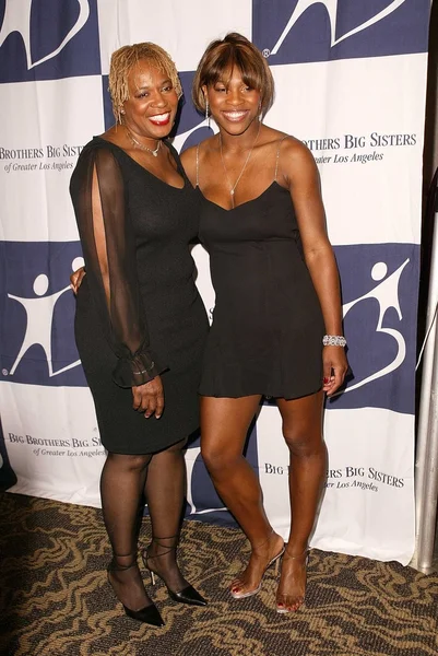 Oracene Williams e la figlia Serena Williams — Foto Stock