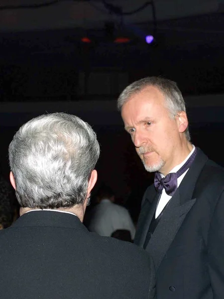 James Cameron y George Lucas — Foto de Stock