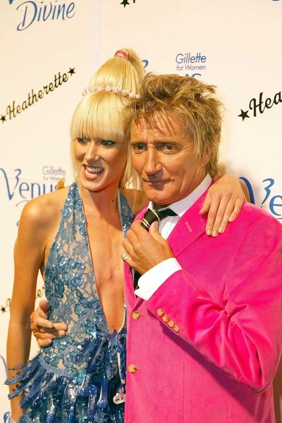 Kimberly Stewart and Rod Stewart — Stock Photo, Image