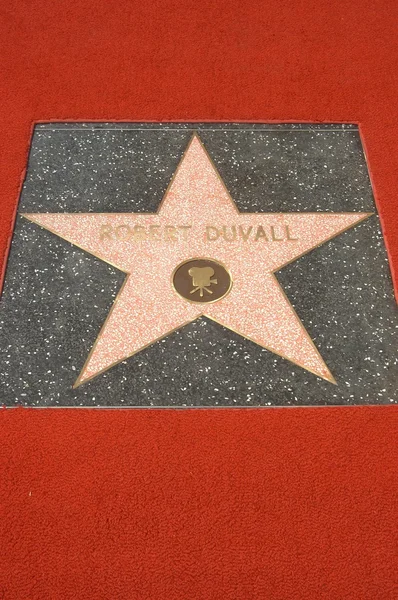 Robert Duvall's star — Stock Photo, Image