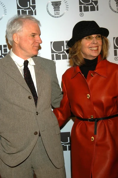 Steve Martin y Diane Keaton — Foto de Stock