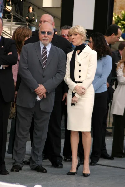 Celine dion en rene angelil — Stockfoto