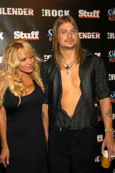 Pamela Anderson y Kid Rock — Foto de Stock
