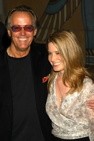 Peter Fonda et sa fille Bridget Fonda — Photo
