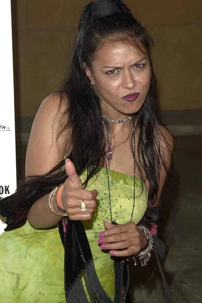 Bow Wow Wow 's Annabella Lwin — стоковое фото