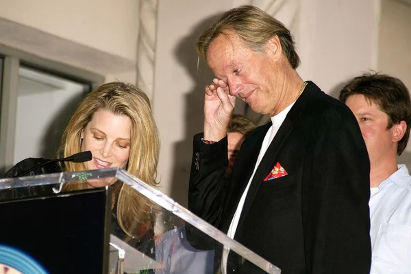 Bridget Fonda and Peter Fonda — Stock Photo, Image