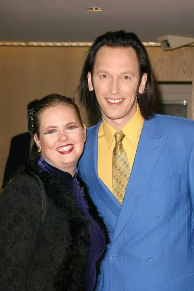 Steve valentine och frun shari — Stockfoto