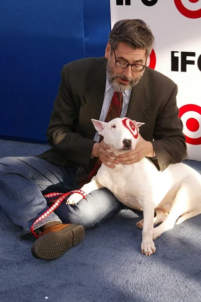 John landis och kompis — Stockfoto