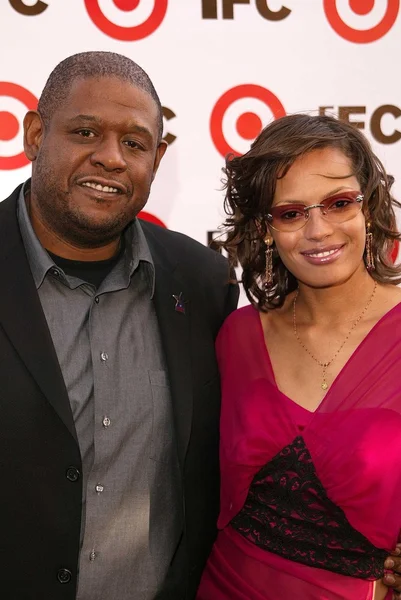 Forest whitaker och fru keisha — Stockfoto