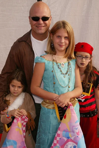 Michael chiklis und familie — Stockfoto