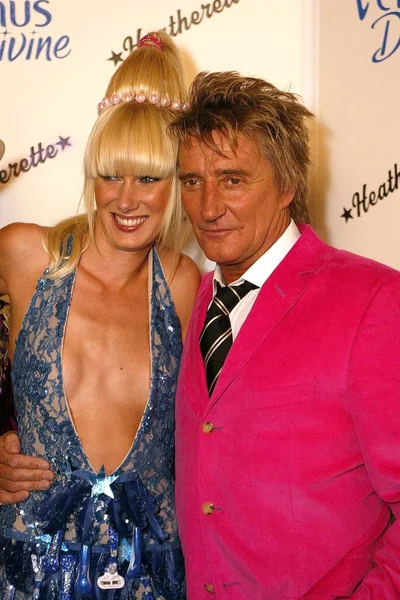 Kimberly Stewart e Rod Stewart — Foto Stock