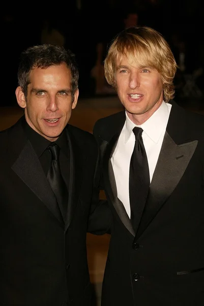 Ben stiller und owen wilson — Stockfoto