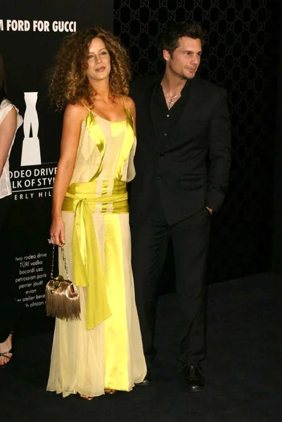 Kate Beckinsale e Len Wiseman — Fotografia de Stock