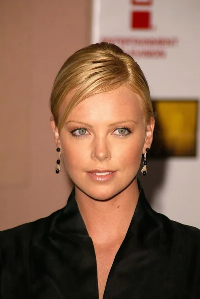 Charlize Theron Ordförande — Stockfoto