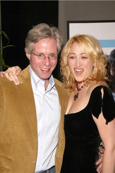 Producer Scott Seligman and Jennifer Blanc — Stock Photo, Image