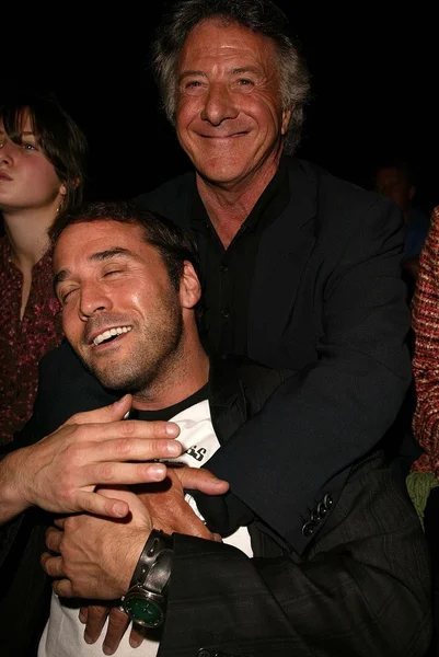 Jeremy Piven and Dustin Hoffman — Stock Photo, Image