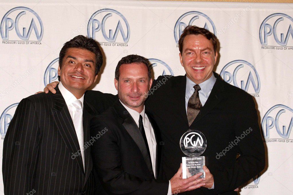 George Lopez, Alan Poul and Alan Ball – Stock Editorial Photo © s