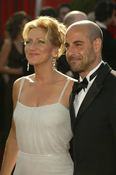 Edie Falco et Stanley Tucci — Photo