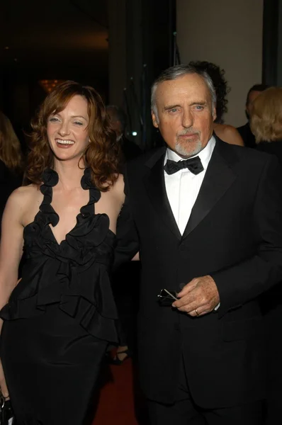 Dennis Hopper and wife Victoria — Stock Photo, Image