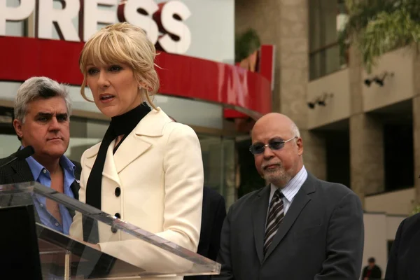 Celine Dion y René Angelil — Foto de Stock