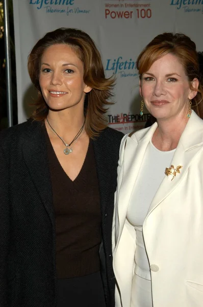 Diane Lane and Melissa Gilbert — Stock Photo, Image