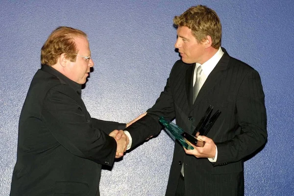 Robert Wursch e il premiato Chris Breed — Foto Stock