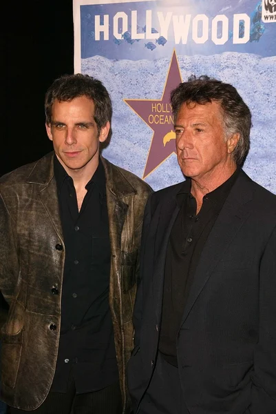 Ben Stiller und Dustin Hoffman — Stockfoto