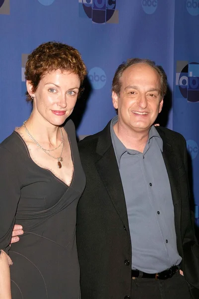 Leslie Hope and David Paymer — Stock Photo, Image