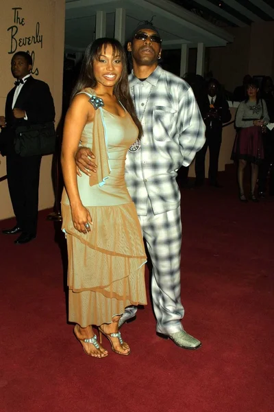 Angell conwell och coolio — Stockfoto