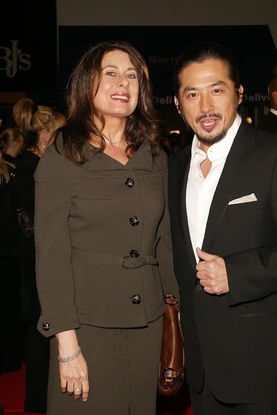 Paula Wagner e Hiroyuki Sanada — Foto Stock