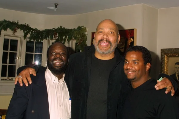 Joseph Marcell, James Avery and Alfonso Ribeiro from "Fresh Prince of Bel Air" — Stock Photo, Image
