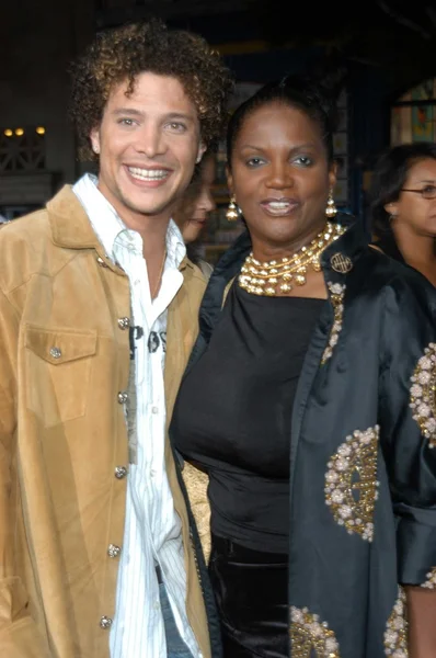 Justin Guarini and Anna Marie Horsford Stock Photo. 