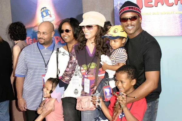 Blair Underwood and family — Stock Photo, Image